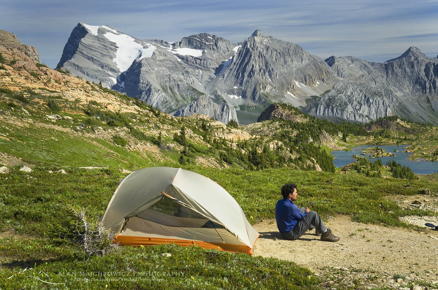 Height of the Rockies backcountry camp Summer Photography Tour 2019