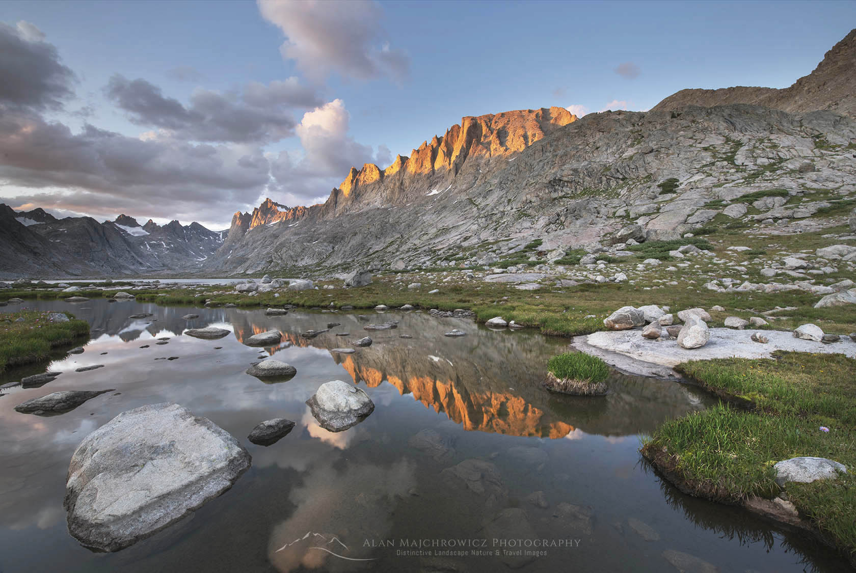 Titcomb Basin. Wind River Range Wyoming Titcomb Basin. Wind River Range Wyoming