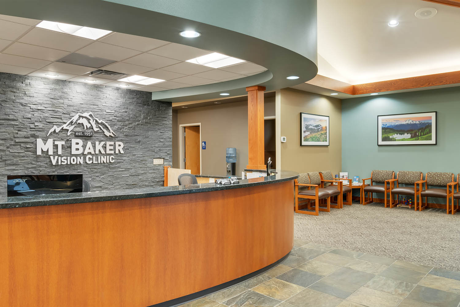 Mount Baker Vision Clinic Fine Art Installation